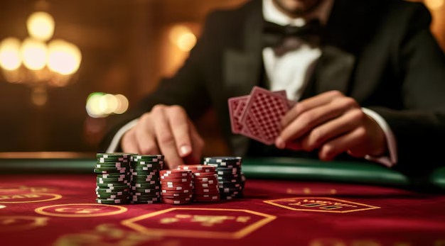 nirwana88 live casino table with multiple camera angles